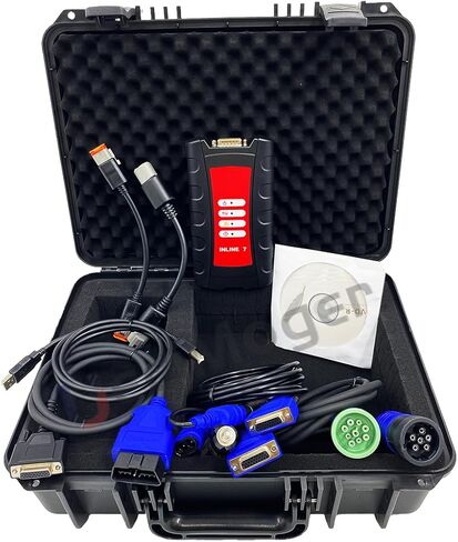 Cummins Insite لأداة تشخيص شاحنة محول وصلة البيانات Cummins Inline 7 مع برنامج Insite 9.2 (كمبيوتر محمول (CF53)+Insite +Tool) in Kuwait