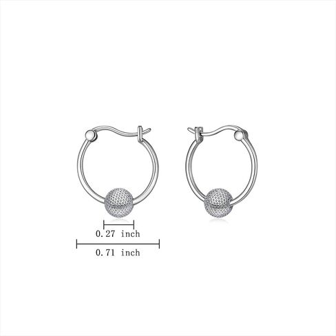 Soccer Golf Basketball Football Tennis Baseball Volleyball Earrings for Women Sterling Silver Hoop Earrings Sports Jewelry Gifts in Saudi Arabia