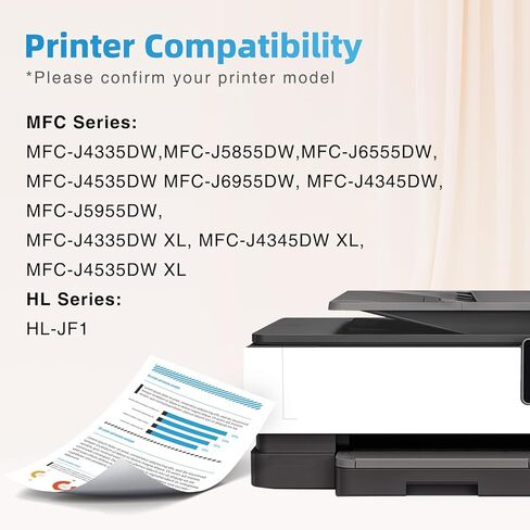 Starink LC406 LC406XL Ink Cartridges Replacement for Brother Printer LC406XL 406 Compatible with MFC-J4335DW MFC-J5855DW MFC-J6555DW MFC-J4535DW MFC-J6955DW MFC-J4345DW MFC-J5955DW, 4 Pack BKCMY in Kuwait