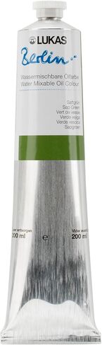 Lukas Berlin Pro Artists Water Mixable Oil Paint Set of 6 (20mL) Starter Set of 6-20 ml Tubes, Water Soluble Oil Paints, Smooth Consistency with Beeswax, Lightfast Pigments, Quick Drying, Easy in Saudi Arabia