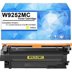 W9252MC Yellow Toner Cartridge Replacement for H P W9252MC Toner Cartridge Work for Enterprise Flow MFP X57945dn Printer（18,000 Pages） in Kuwait