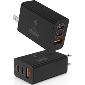 شاحن 30 وات iPhone 15 وسلك كابل USB C إلى C بطول 10 أقدام، كتلة شحن سريعة من النوع C لأجهزة Apple iPhone 15 Plus/15 Pro Max، iPad Pro 12.9/11 بوصة/Air/Mini/6 Gen، iPad Wall Plug Cube Brick، Samsung المجرة in Kuwait