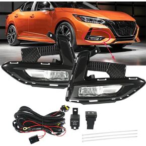 مجموعة مصابيح الضباب من munirater لاستبدال جانب الركاب والسائق لسينترا 2020 2021 مع لمبات + أغطية مصابيح الضباب للمصد الأمامي + مجموعة مفاتيح السرج in Kuwait