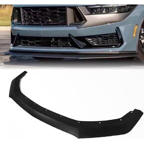 3-PC Front Lip Spoiler Kit for 2024-2025 Ford Mustang S650 GT/EcoBoost - Gloss Black ABS Plastic Chin Splitter & Diffuser Protector, Excludes GT Performance Pack/Dark Horse in Kuwait