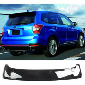 Rear Tailgate Roof Spoiler Visor Wing Fit for Subaru Forester 2.5i/ 2.0XT/ Limited/Premium/Touring/Stdrd 2014-2018 Gloss Black Top Wing Lip Exterior Accessories in Kuwait