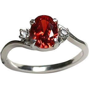 TSNjewelry المكسيكي النار العقيق 925 خاتم الفضة الاسترليني مع الماس / على شكل بيضاوي in Kuwait