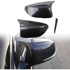 Carbon Fiber Side Mirror Caps Fit for 2014-2022 Infiniti Q50 models, 2017-2022 Infiniti Q60 models Replaces# 963744GAOH, 963734GAOH in Kuwait