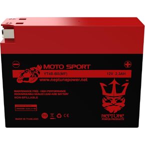 Brand YT4B-BS Power Professional Rechargeable Sealed Lead Acid Motorcycle Battery Replacement for LT4B-5 Compatible with Suzuki DR-Z50 and Yamaha TTR50E 12V 2.3AH in Kuwait