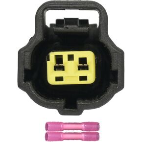 Engine Oil Temperature Sensor Connector Wiring Harness Pigtail Plug S-2034 1P1562 3U2Z-14S411-HYA WPT-206 Fit for Toyota Prius 04-09 | Fit for Ford F-350 Super Duty F25099-04 11-16, 2 Pin in Kuwait