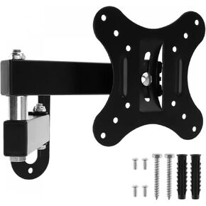 Adjustable TV Wall Mount Swivel Bracket TV Mount Suitable for 14 to 27 Inch LCD LED Monitor Flat Panel in Saudi Arabia