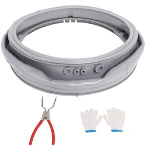 MDS47123619 Door Gasket Compatibile with LG Front-Load Washing Machines, Door Boot Seal with 383EER4001A Washer Spring Expansion Removal Tool, Replaces AP6236842, AGF75223080,MDS47123619 in Kuwait