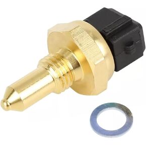 Engine Coolant Temperature Sensor Compatible with 325i 328i 330i 335i 428i 435i 525i 530i 640i 650i 740Li 745Li 750Li 760Li xDrive M3 M5 M6 X3 X5 X6 Phantom 1997-2014 V10 V12 V8 Replaces 13621433076 in Kuwait