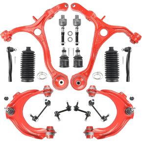 16PCS Front End Suspension Kit for 2003-2007 Honda Accord & 2004-2008 Acura TSX, Upper & Lower Control Arms, Lower Ball Joints, Tie Rod Ends, Sway Bar Links, Boots, Replacement Assembly in Kuwait