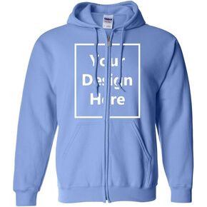 City Shirts Add Your Own Text and Design Custom Personalized Sweatshirt Zip Hoodie in Kuwait