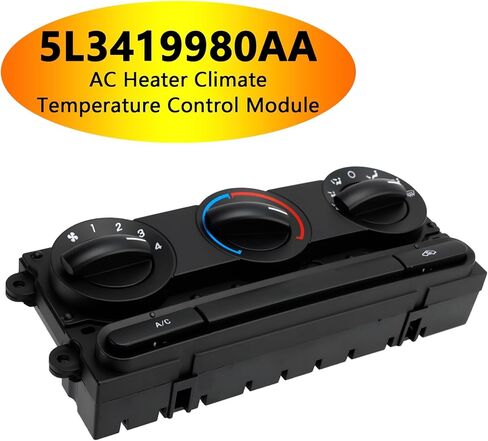Areyourshop سخان التيار المتردد وحدة التحكم في درجة حرارة المناخ لفورد F-150 2004-2008 5L3419980AA 599-172 in Saudi Arabia