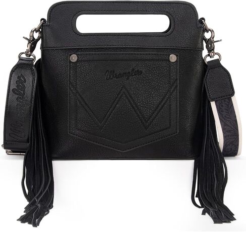 Wrangler Western Fringe Top Handle Crossbody Bag with Wallet for Women in Saudi Arabia