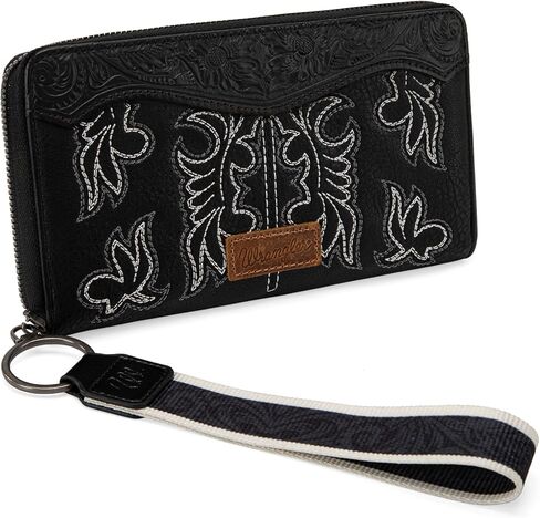 Wrangler Western Fringe Top Handle Crossbody Bag with Wallet for Women in Saudi Arabia