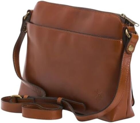 Patricia Nash | Avellino Leather Crossbody Bag Tan in Saudi Arabia