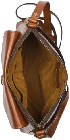 Patricia Nash | Avellino Leather Crossbody Bag Tan in Saudi Arabia