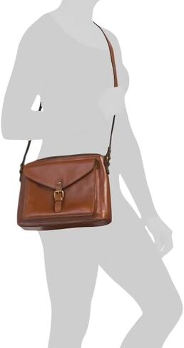 Patricia Nash | Avellino Leather Crossbody Bag Tan in Saudi Arabia