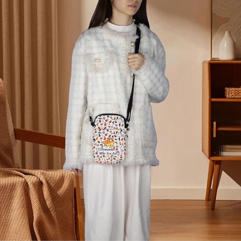 حقيبة ZJXHPO Lion Cross Body تذكر من أنت - حقيبة كتف هدية لمحبي الأسد (تذكر CB) in Saudi Arabia