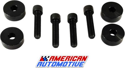 American Automotive Silverado Sierra 1500 Differential Drop Kit for 2-4" Lift CNC Machined T6 Billet Road Fury 4WD 2007-2018 in Kuwait