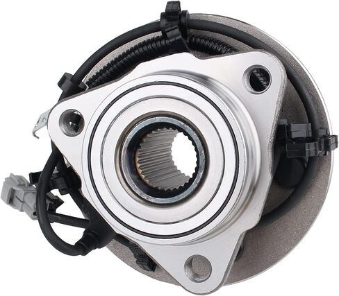 PAROD 515008 515009 4WD Front Wheel Bearing & Hub Assembly Compatible with 1997-2004 Dodge Dakota, 1998-2003 Durango [w/ 4-Wheel ABS] in Saudi Arabia
