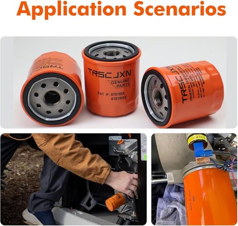 070185ES Oil Filter Compatible with Generac Guardian 8-24kw Series Air-Cooled Home Standby Generators & Portable Outdoor Generators Replace 070185E 70185 070185B(3 Pack) in Kuwait