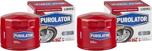 فلتر الزيت Purolator L10193 ذو الحماية الممتازة للمحرك متوافق مع Hyundai Santa Fe وMitsubishi Mighty Max وMontero وEclipse وDodge Ram 50 وRaider وChevrolet LUV وS10 وEagle Talon in Saudi Arabia