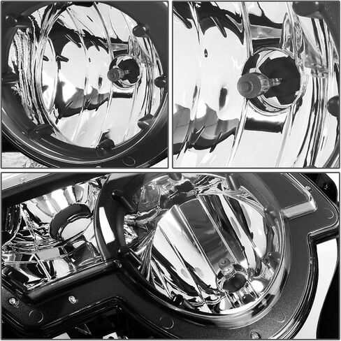 DNA MOTORING FL-ZTL-321-CH Fog Light Driver & Passenger Side Enhance visibility [Compatible with 2002-2006 Chevy Avalanche 1500 2500] in Saudi Arabia