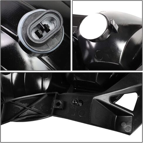 DNA MOTORING FL-ZTL-321-CH Fog Light Driver & Passenger Side Enhance visibility [Compatible with 2002-2006 Chevy Avalanche 1500 2500] in Saudi Arabia