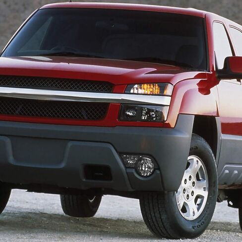 DNA MOTORING FL-ZTL-321-CH Fog Light Driver & Passenger Side Enhance visibility [Compatible with 2002-2006 Chevy Avalanche 1500 2500] in Saudi Arabia
