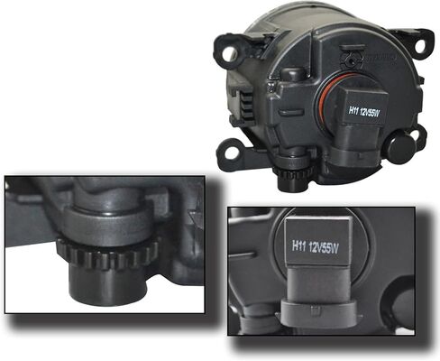 مصابيح الضباب متوافقة مع 2017-2019 Titan / 2016-2019 Titan XD Clear Lens w/ H11 12V 55W لمبات وتسخير الأسلاك in Kuwait