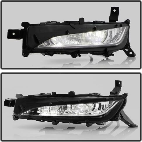 KEEKPO - For 2020 2021 2022 Lexus RX350 RX450 LED Front Bumper Fog Lights Driving Lamps Pair Set Replacement Left+Right in Saudi Arabia