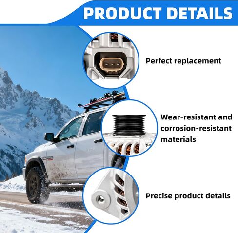 23100-3JA1A Alternator Compatible With Nissan Murano Pathfinder, Infiniti JX35 Infiniti QX60, Automotive Replacement Alternators 12V 150A Replace# 11538N, 11538, 23100-3JA1ARE, A003TJ3991 in Kuwait