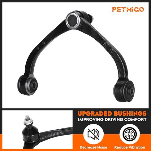 Front Upper Control Arms w/Ball Joints Replacement Suspension Kit for Dodge Dakota 2005-2010, for Ram Dakota 2011, for Mitsubishi Raider 2006-2009, with Sway Bars Tie Rods (10PCS) in Saudi Arabia