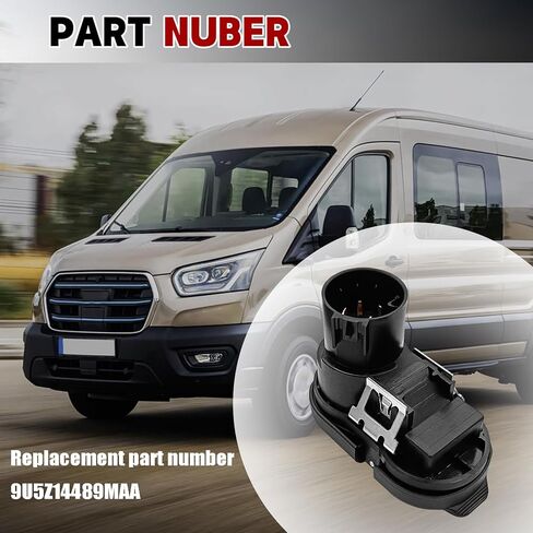 7 دبابيس مستديرة + 4 دبابيس مسطحة لسحب الفرامل للمقطورة، متوافقة مع Fd F-250 /F-350 Super Duty 2009-2016، E-150 /E-250 2009-2019، استبدل OE #9U5Z-14489-MAA in Saudi Arabia