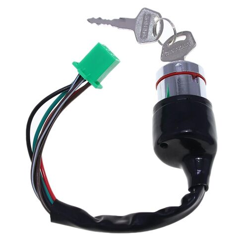 Ignition Key Switch Lock Replacement Assembly Switch Ignition Key Set for 6 Pins 6-Wires ATV Ignition Switch+Key Set for Suzuki GN 125 Scooter in Kuwait