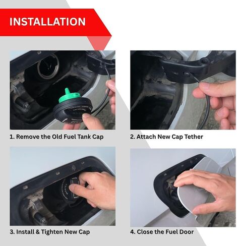 2 قطعة غطاء الوقود غطاء الغاز يصلح لفولكس واجن 2006-2010 VM Passat ، ل 2009-2018 تيجوان ، 2009-2017 VW CC ، 2007-2016 VW Eos ، استبدال 3C8-201-550-E ، 3C8201550E ، 3C0-201-550-N ، 3C0201550N in Kuwait