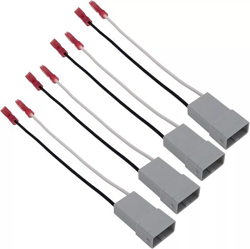 4 PCS Car Audio Adapter Plug 72-7800 Speaker Connector Harnesses Door Speaker Wiring Adapter Waterproof Housing with Copper Core Compatible with Accord for Car Audio System in Kuwait