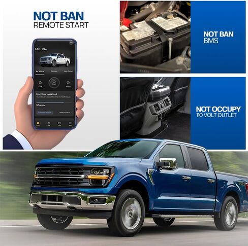 Auto Start Stop Eliminator/Disable for 2021 2022 2023 2024 2025 2026 F'ord F150 ESS Engine Auto Stop Disabler Error Free Stop-Start Bypass Device Cable Easy Install in Saudi Arabia