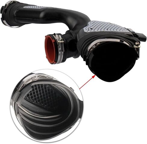 خرطوم آخذ للهواء سيارة خرطوم آخذ للهواء القناة ث/مستشعر الكتلة A6420908237/صالح لمرسيدس بنز E320 W211 W164 W251 X164 2007-2013 A6420946397 خرطوم مدخل فلتر الهواء المرن in Kuwait