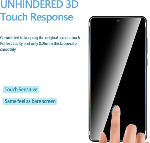 [عبوتان + 2] لهاتف Samsung Galaxy Z Fold 6 5G (الشاشة الأمامية فقط) واقي شاشة من الزجاج المقسى مع واقي شاشة لعدسة الكاميرا شفاف وخالي من الخطوط. حماية جيدة لشاشة Galaxy zfold 6 5G in Kuwait