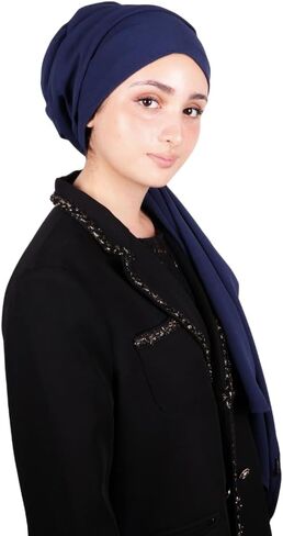 MuLanLegend Mu Lan Song Hijab | غطاء رأس مسلمة كبير غير شفاف | وشاح نسائي مانع للانزلاق | فلوي ودرايبي in Kuwait