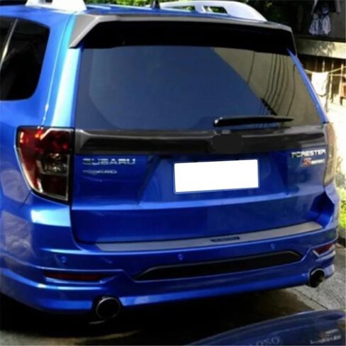 Rear Tailgate Roof Spoiler Visor Wing Fit for Subaru Forester 2.5i/ 2.0XT/ Limited/Premium/Touring/Stdrd 2014-2018 Gloss Black Top Wing Lip Exterior Accessories in Kuwait
