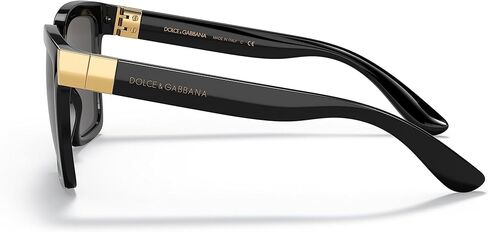 Dolce & Gabbana DG6165-501/87 Sunglasses BLACK w/DARK GREY 56mm in Kuwait