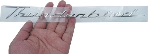 2X Rear Left Driver Replacement for 2002-2005 Thunderbird Emblem Badges Sticker Nameplate (Silver) in Kuwait