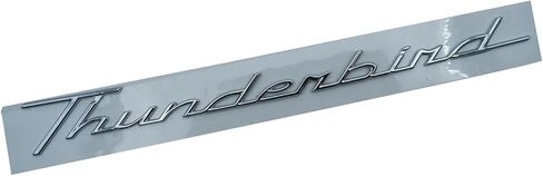 2X Rear Left Driver Replacement for 2002-2005 Thunderbird Emblem Badges Sticker Nameplate (Silver) in Kuwait