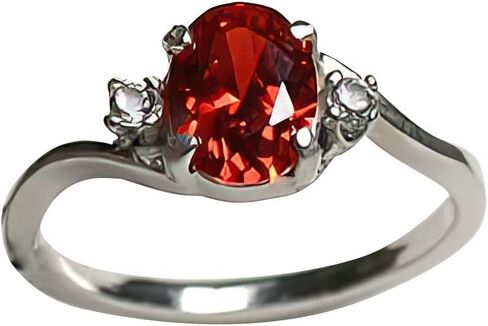 TSNjewelry المكسيكي النار العقيق 925 خاتم الفضة الاسترليني مع الماس / على شكل بيضاوي in Kuwait