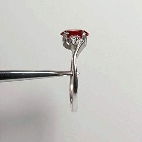 TSNjewelry المكسيكي النار العقيق 925 خاتم الفضة الاسترليني مع الماس / على شكل بيضاوي in Kuwait